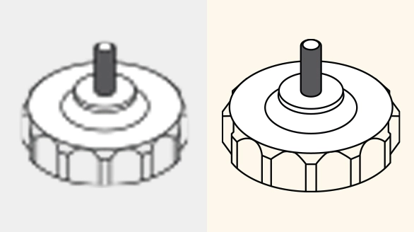 Service & Pricing 5 2D Mechanical Vector Rendering